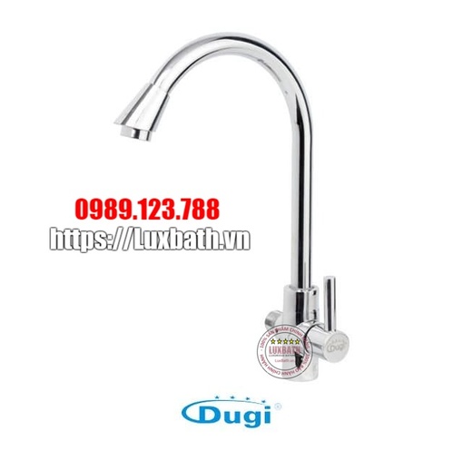 Vòi Rửa Bát Lạnh Gắn Tường Dugi DG708CR
