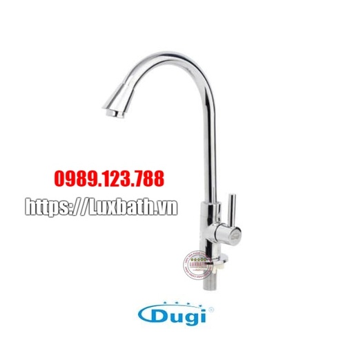 Vòi Rửa Bát Lạnh Gắn Tường Dugi DG705CR