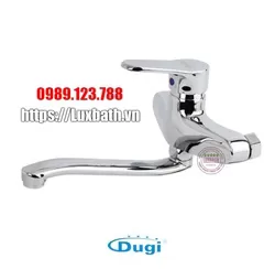 Vòi Rửa Bát Nóng Lạnh gắn tường Dugi DG709