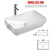 Chậu rửa mặt bán âm Royal RA-8258
