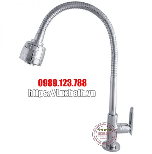 Vòi Rửa bát lạnh cần mềm Royal RA-045