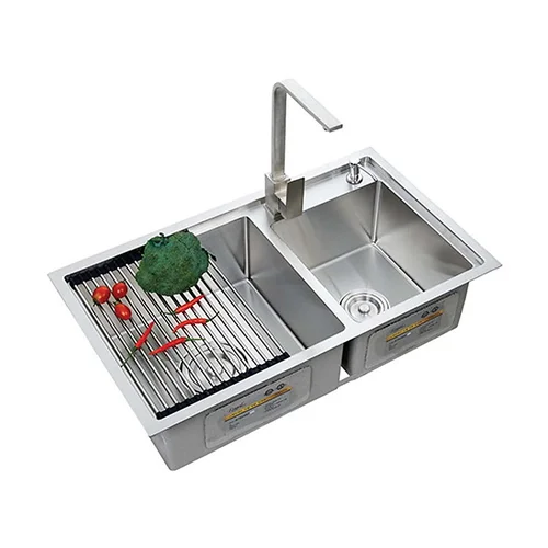 Chậu rửa bát 2 hố lệch Royal ST8248