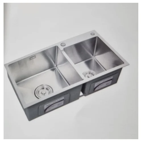 Chậu rửa bát 2 hố lệch Royal SA8245