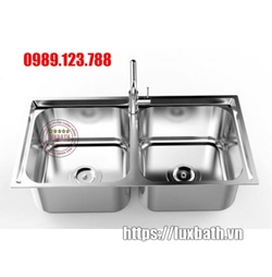 Chậu Rửa Bát Inox 304 Sơn Hà S82D 
