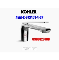 Vòi chậu rửa mặt nóng lạnh Kohler Avid K-97345T-4-CP