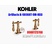 Tay chỉnh vòi bồn tắm Kohler Artifacts K-98068T-9M-RGD vàng hồng