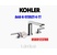 Vòi chậu rửa mặt âm bàn đá Kohler Avid K-97352T-4-TT Titanium