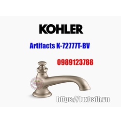 Thân vòi bồn tắm Kohler Artifacts K-72777T-BV đồng mờ