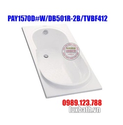 Bồn Tắm Nhựa TOTO PAY1570D#W/DB501R-2B/TVBF412 