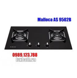 Bếp Gas Malloca AS 9502B Mặt Kính 2 Bếp