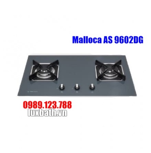 Bếp Gas Malloca AS 9602DG Mặt Kính 2 Bếp