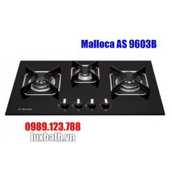 Bếp Gas Malloca AS 9603B âm bàn 3 Bếp