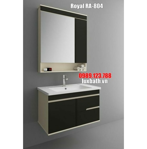 Tủ chậu nâu cà phê Royal RA-804