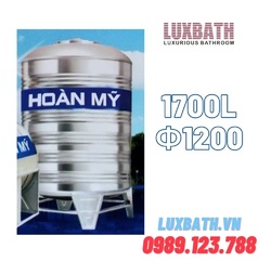 Bồn Nước Inox SUS304 Hoàn Mỹ 1700L Đứng HM 1700.D