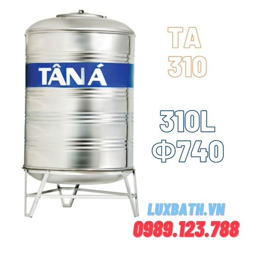 Bồn Nước Tân Á 310L Đứng Inox SUS304 TA 310D