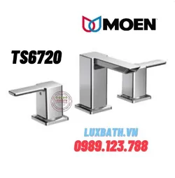 Vòi Lavabo 3 Lỗ Nóng Lạnh Moen TS6720