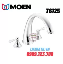 Vòi Lavabo 3 Lỗ Nóng Lạnh Moen T6125