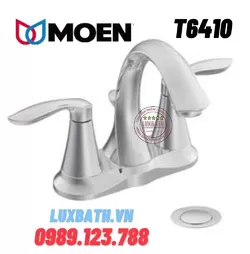 Vòi Lavabo 3 Lỗ Nóng Lạnh Moen T6410