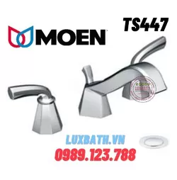 Vòi Lavabo 3 Lỗ Nóng Lạnh Moen TS447