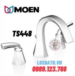 Vòi Lavabo 3 Lỗ Nóng Lạnh Moen TS448