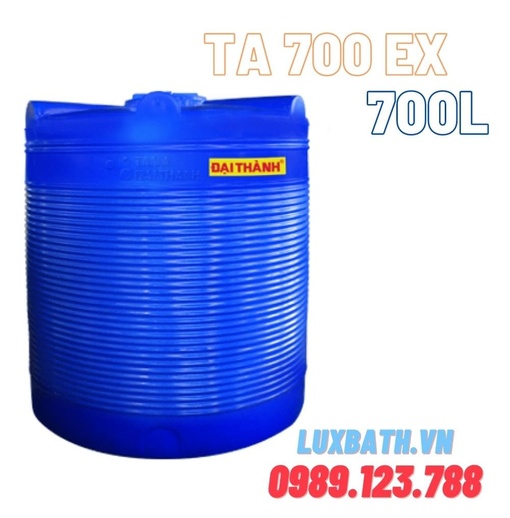 Bồn nhựa Tân Á 700L đứng tai tròn TA 700EX D