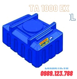 Bồn nhựa Tân Á 1000l ngang nhựa vuông TA 1000EX V (Dừng sản xuất)