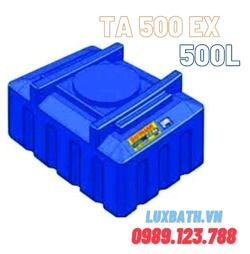 Bồn nước Tân Á 500l ngang nhựa vuông TA 500EX V