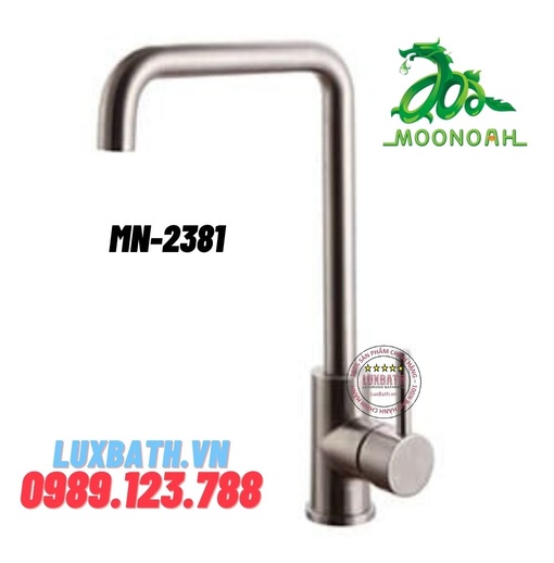 Vòi rửa bát inox SUS 304 Moonoah MN-2381