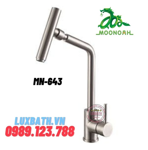 Vòi rửa bát inox SUS 304 Moonoah MN-643