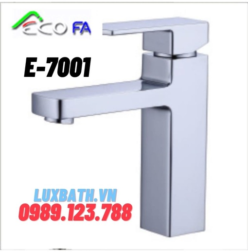 Vòi Lavabo nóng lạnh Hàn Quốc Ecofa E-7001