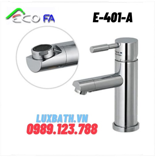 Vòi Lavabo nóng lạnh Hàn Quốc Ecofa E-711-A