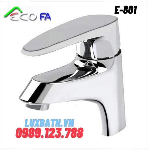 Vòi Lavabo nóng lạnh Hàn Quốc Ecofa E-801
