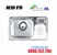 Chậu rửa bát 1 hố 1 bàn Hàn Quốc Ecofa NESD 870