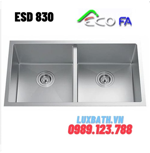 Chậu rửa bát âm bàn đá Ecofa ESD 830