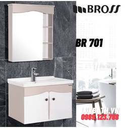 Bộ tủ chậu nhựa Bross BR 701