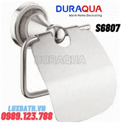 Treo giấy vệ sinh mạ bạc Duraqua S6807