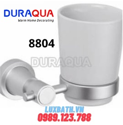 Kệ cốc đánh răng mạ bạc Duraqua 8804