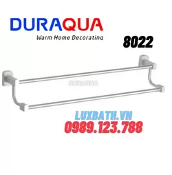 Thanh vắt khăn đôi mạ bạc Duraqua 88022