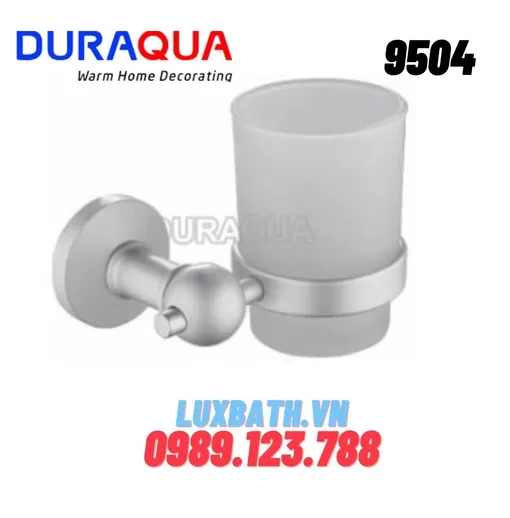 Kệ cốc đánh răng hợp kim nhôm Duraqua 9504
