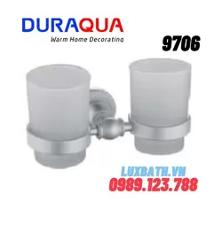 Giá để cốc đôi hợp kim nhôm Duraqua 9706