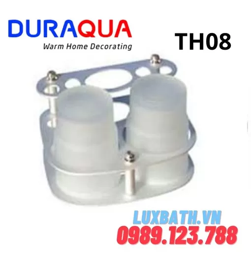 Kệ cốc đánh răng hợp kim nhôm Duraqua TH08