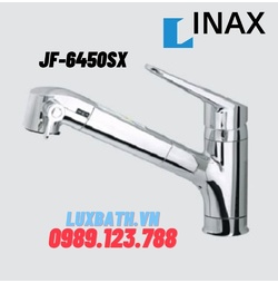 Vòi rửa bát nóng lạnh rút INAX JF-6450SX