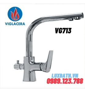 Vòi chậu rửa bát nóng lạnh 3 đường nước RO Viglacera VG713