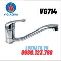 Vòi chậu rửa bát cần cứng nóng lạnh Viglacera VG714