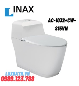 Bàn cầu 1 khối nắp rửa cơ INAX AC-1032+CW-S15VN (S400)
