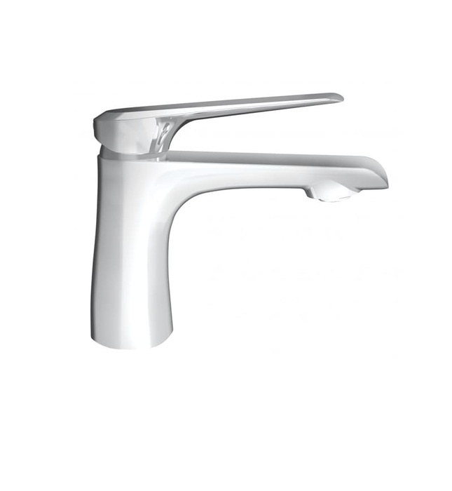 Vòi Lavabo Nóng Lạnh 1 lỗ xám ghi Platinum P.51.351