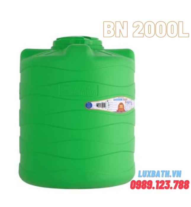 Bồn nước Tân Á 2000l đứng nhựa HDPE Plasman PM 2000EX D