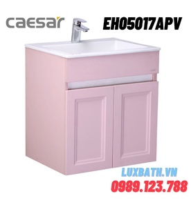 Tủ chậu lavabo Treo Tường Caesar EH05017APV Màu hồng