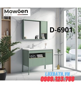 Bộ tủ chậu lavabo cao cấp Mowoen D-6901 100x48cm