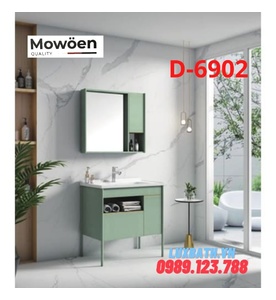 Bộ tủ chậu lavabo cao cấp Mowoen D-6902 80x48cm
